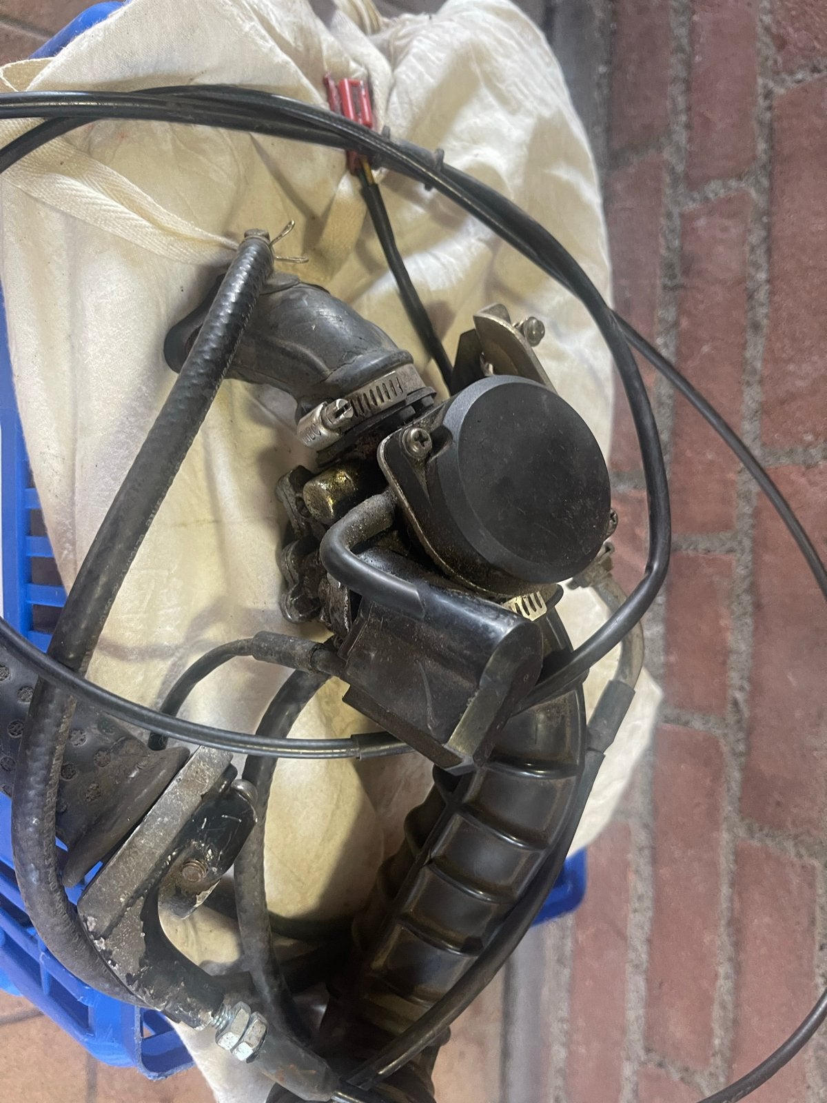 Piaggio 4-takt Carburateur Compleet, Ophalen, Gebruikt, Carburateur, Piaggio