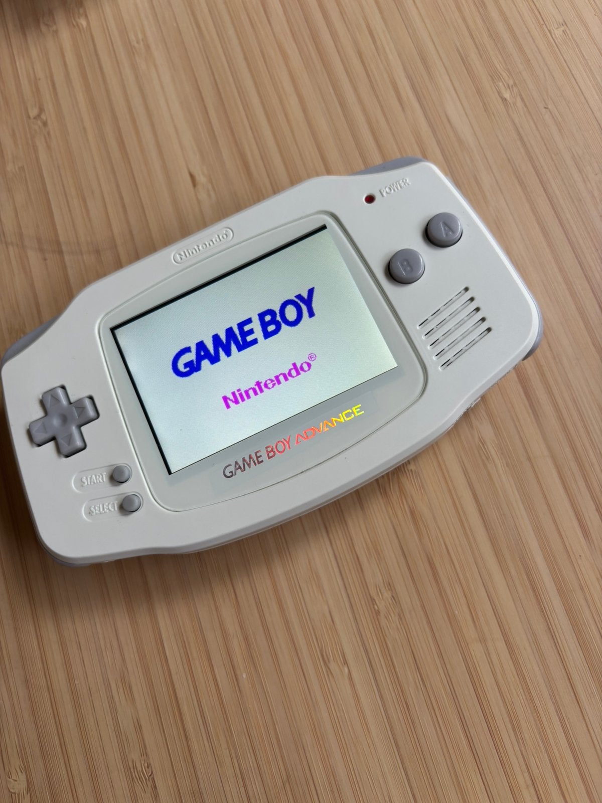 Gameboy Advance + IPS LCD scherm mod, Spelcomputers en Games, Spelcomputers | Nintendo Game Boy, Zo goed als nieuw, Game Boy Advance