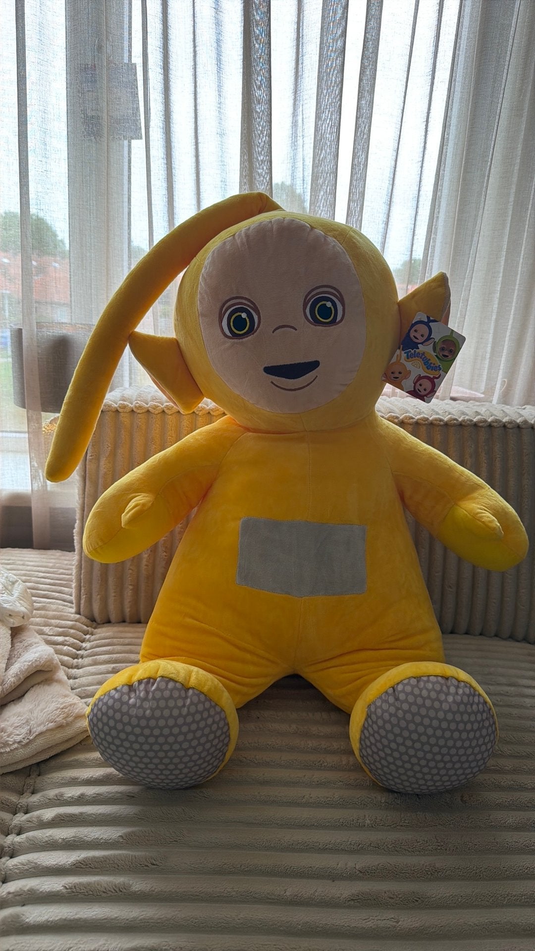 Xxl teletubbie, Ophalen of Verzenden, Nieuw, Geel, Overige typen
