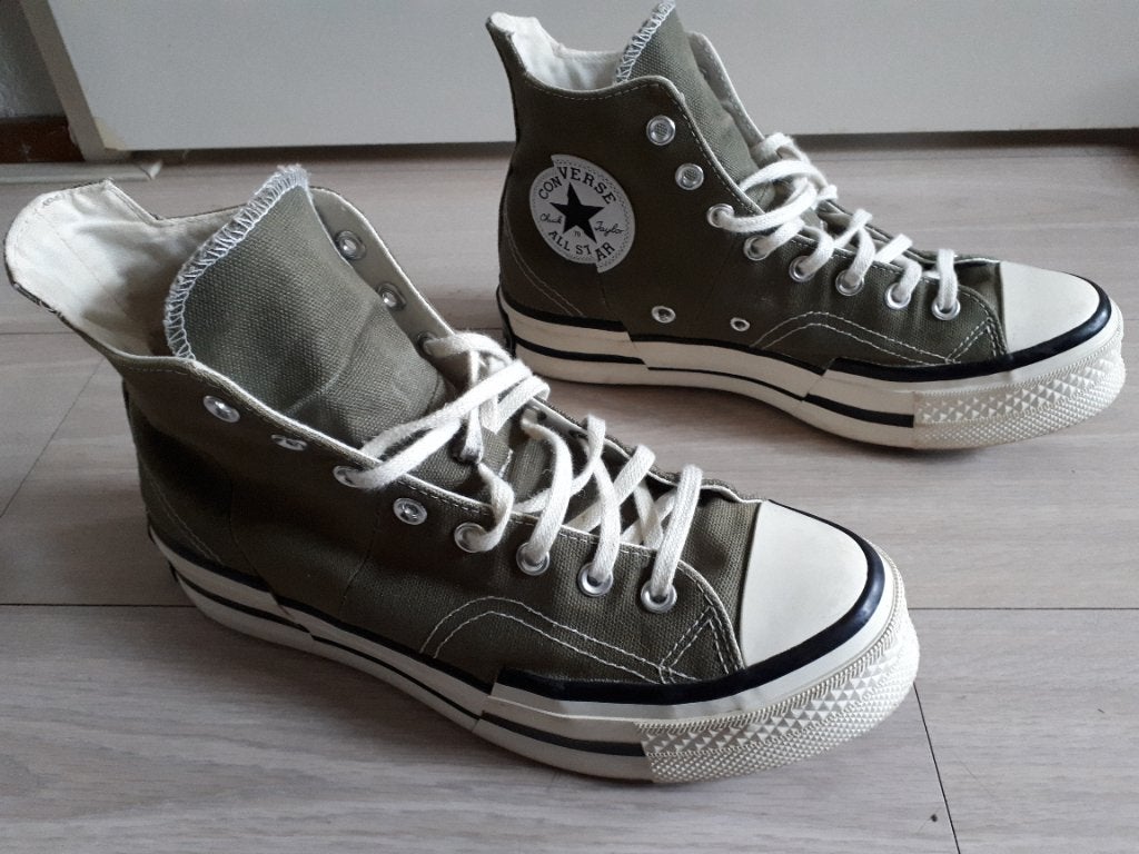 Converse All Star hoge sneakers groen, maat 42, Ophalen of Verzenden, Converse All Stars, Groen, Sneakers of Gympen