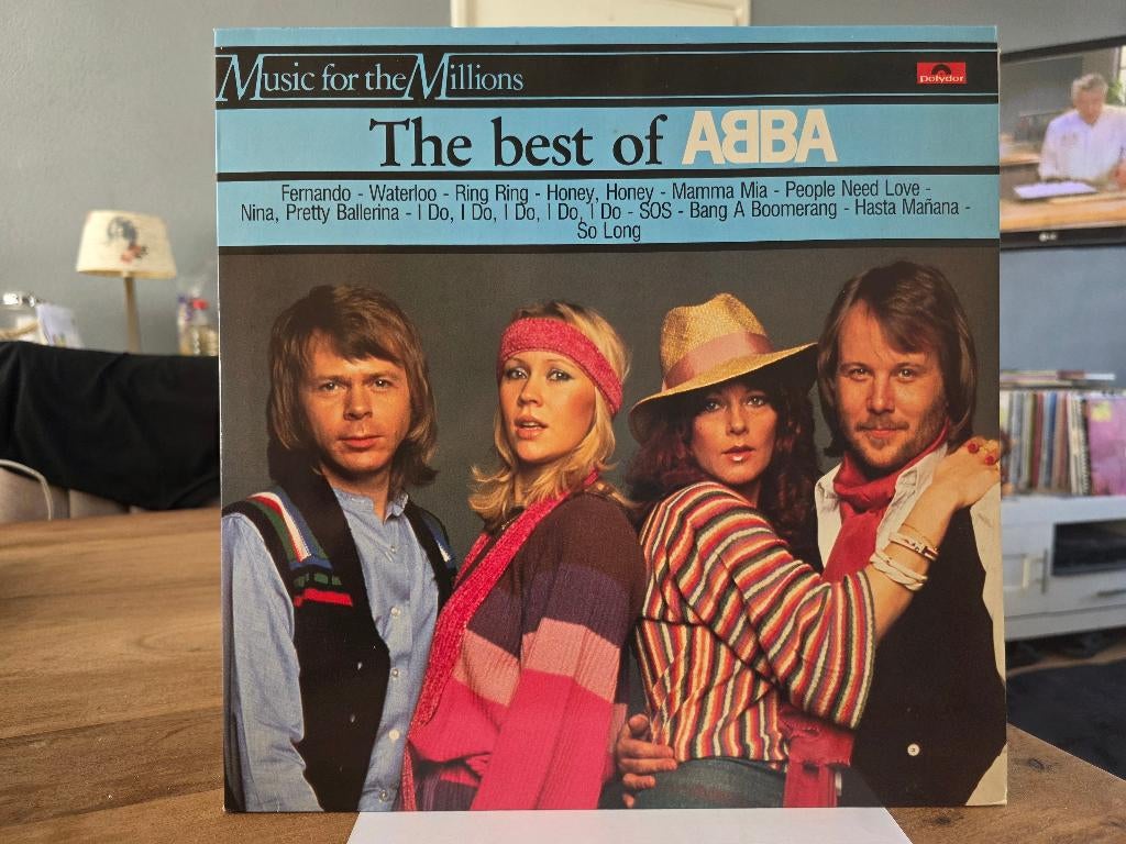 LP ABBA – The Best Of (Music For The Millions), Ophalen of Verzenden, 1970 - 1979, Gebruikt, 12 inch