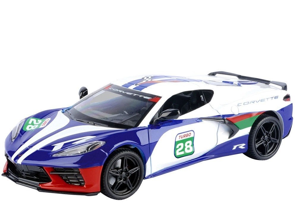 Chevrolet CORVETTE C8 #28 2020 - GT RACING, Hobby en Vrije tijd, Modelauto's | 1:24, Ophalen of Verzenden, Nieuw, Auto, Motormax