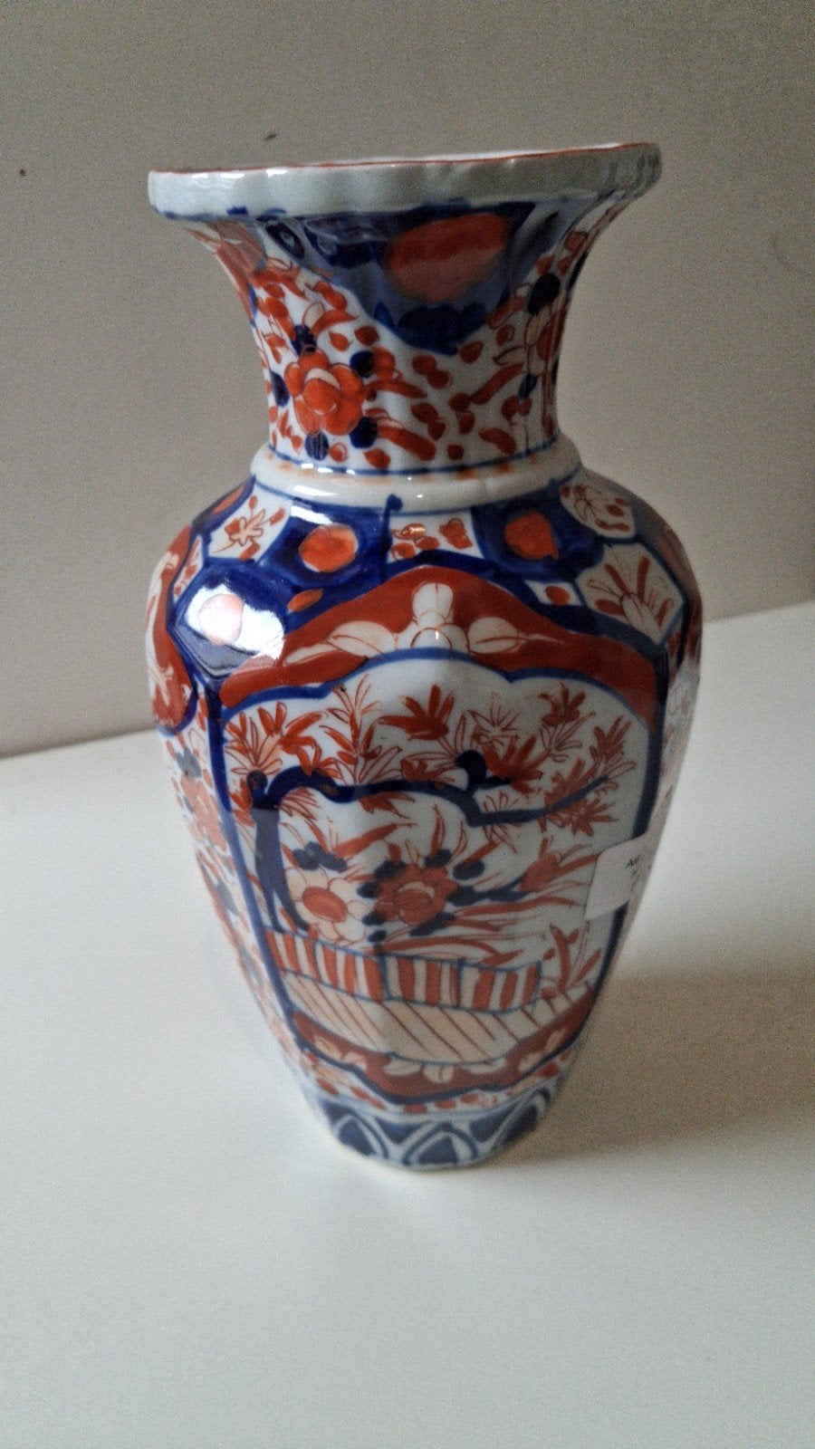 Antieke Japanse Imari Vaas - Handgeschilderd, Antiek en Kunst, Ophalen of Verzenden