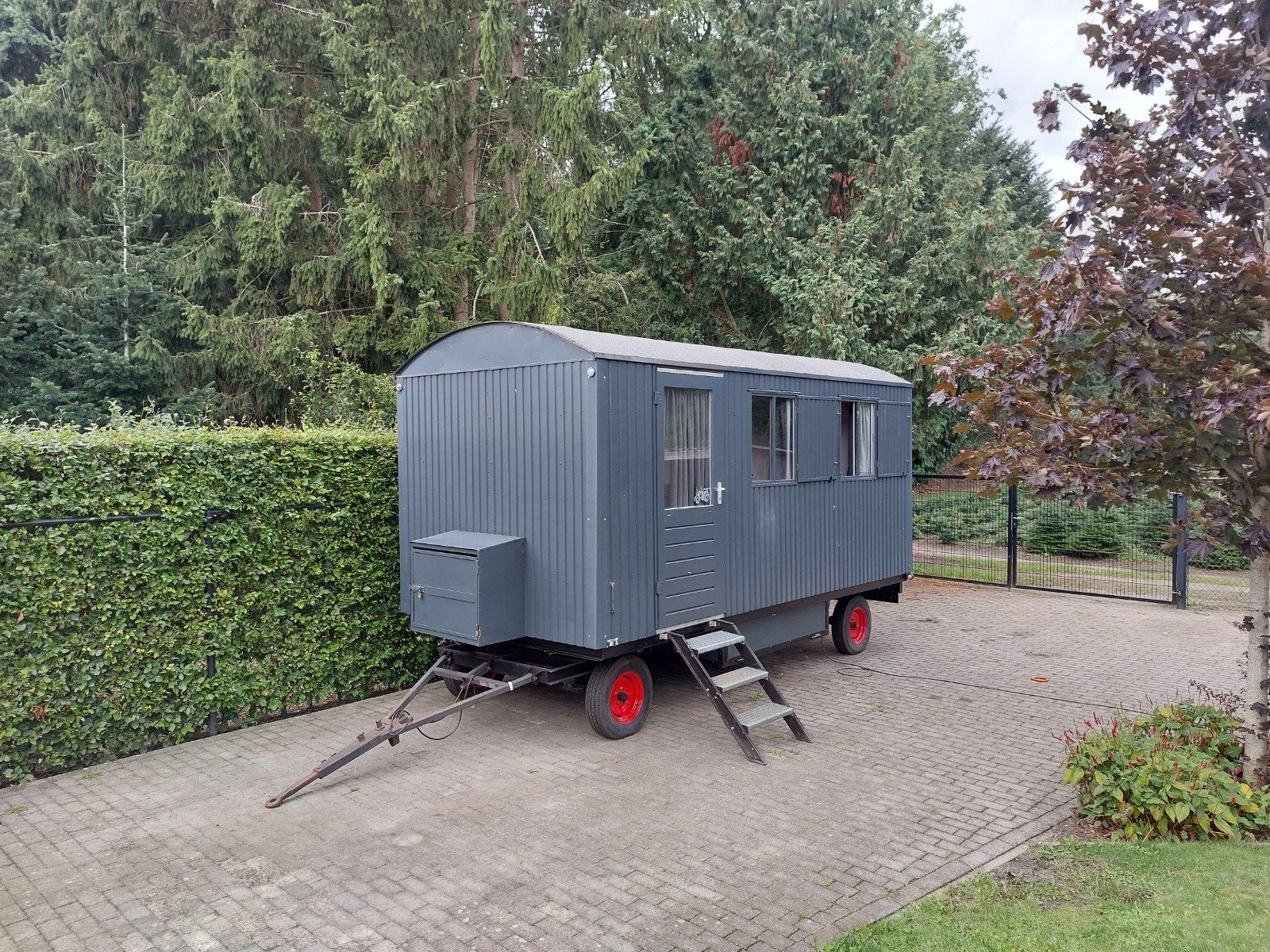 Tiny House / Pipowagen / Woonwagen / schaftkeet / tuinhuis, Ophalen, Zo goed als nieuw