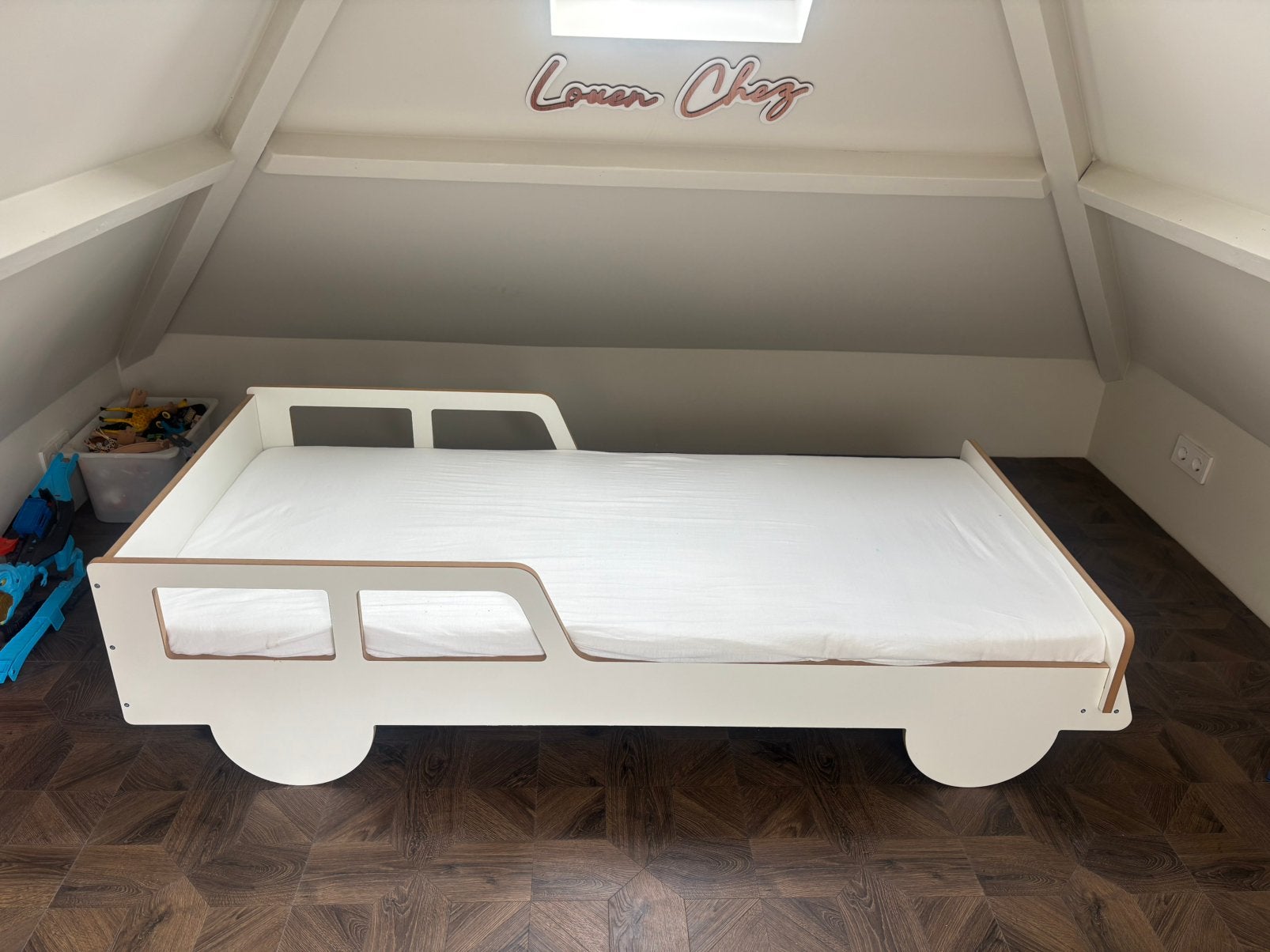 Autobed, Ophalen, Zo goed als nieuw, 180 cm of meer, 85 tot 100 cm