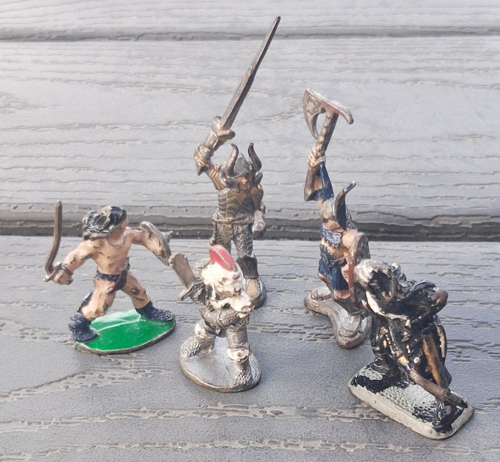Leuke Tinnen miniaturen Dungeons Dragons, Ophalen of Verzenden, Gebruikt, Overige soorten, Figuurtje(s)