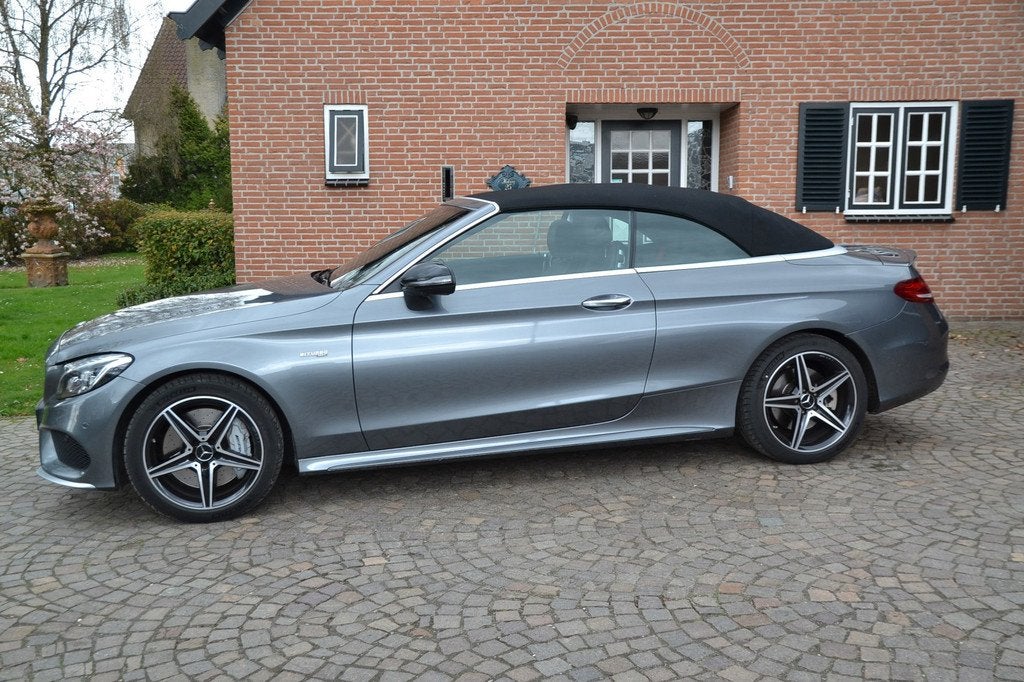 Mercedes-Benz C-klasse Cabrio AMG 43 4MATIC - Burmeister - A, Auto's, Mercedes-Benz, Automaat, Gebruikt, 1770 kg, 4 stoelen