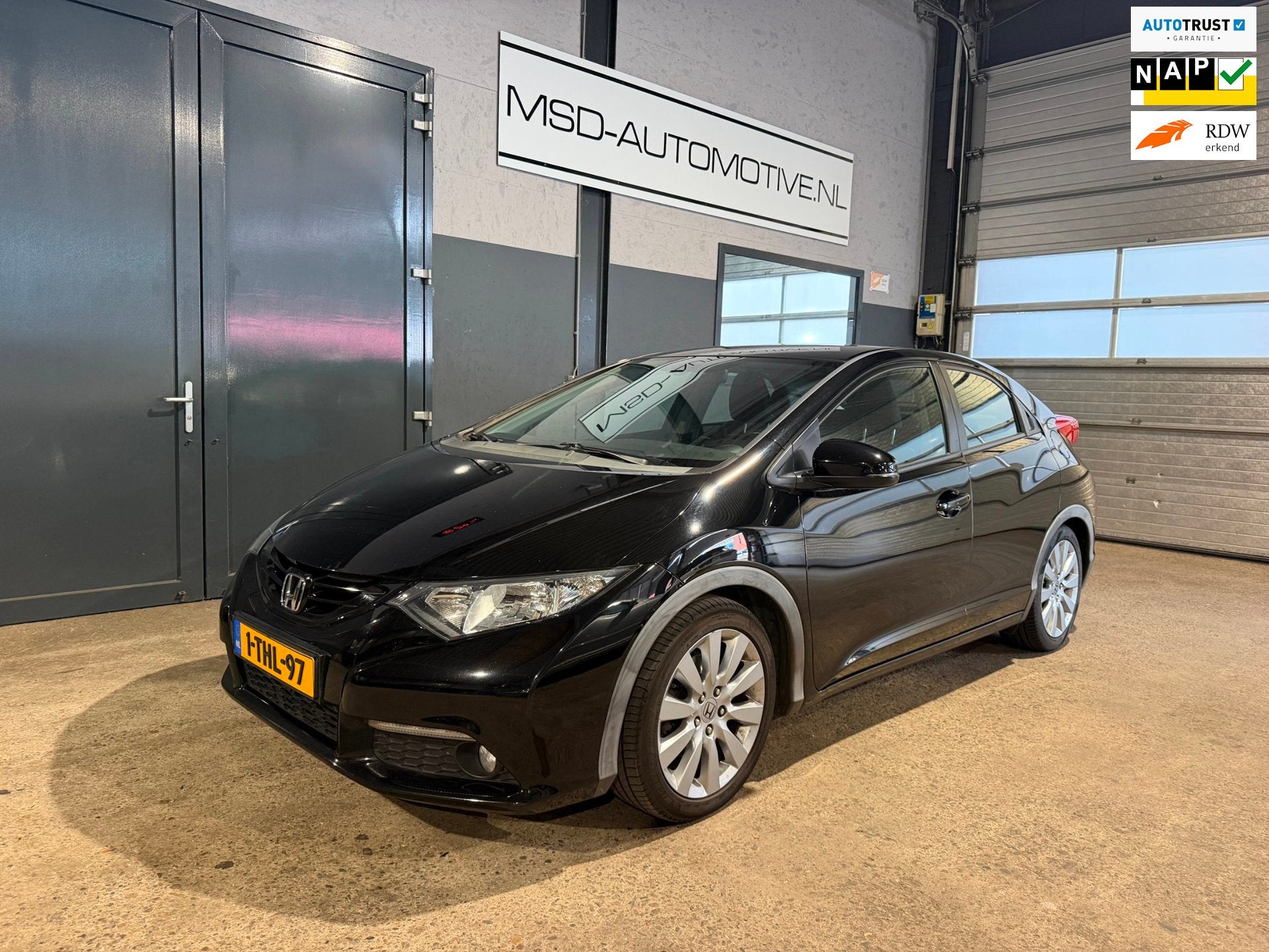 Honda Civic 1.8 Sport LEES TEKST, Auto's, Honda, Voorwielaandrijving, Euro 5, Gebruikt, 4 cilinders