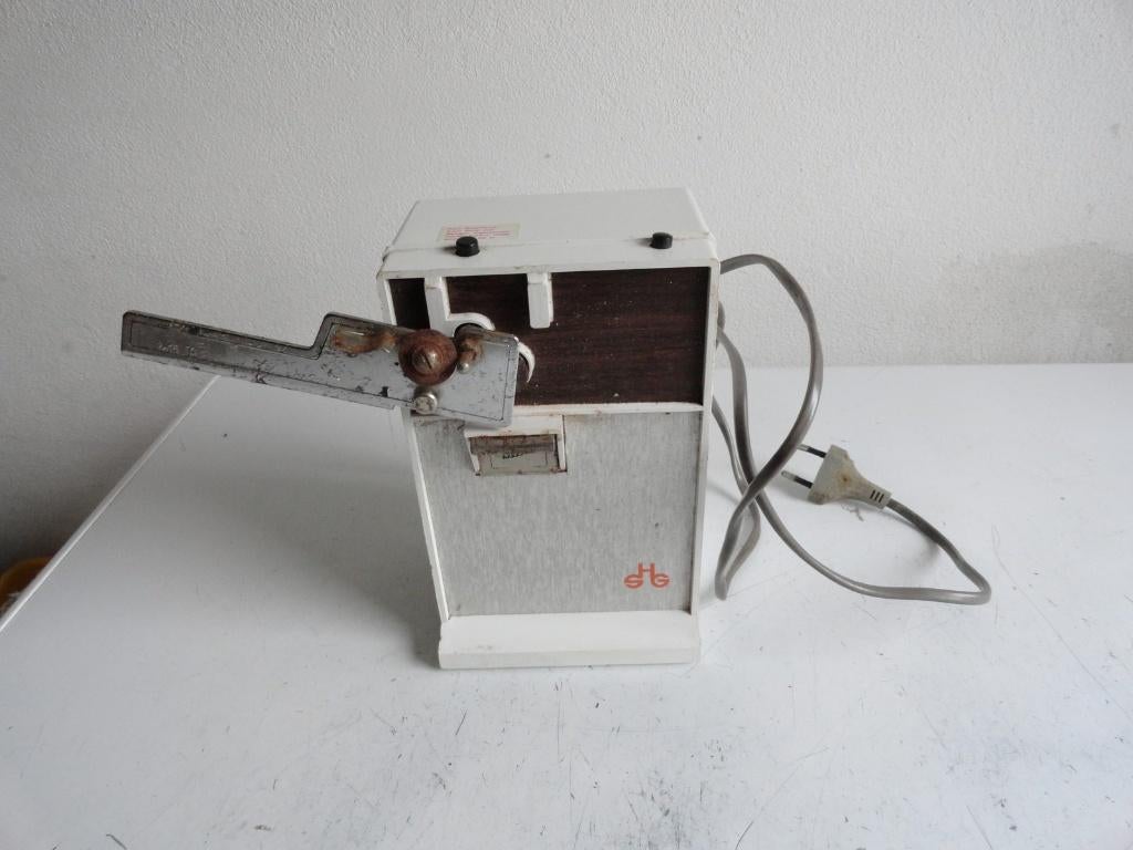 Blikopener, antiek SHG ED546 elektrisch, Antiek en Kunst, Ophalen of Verzenden