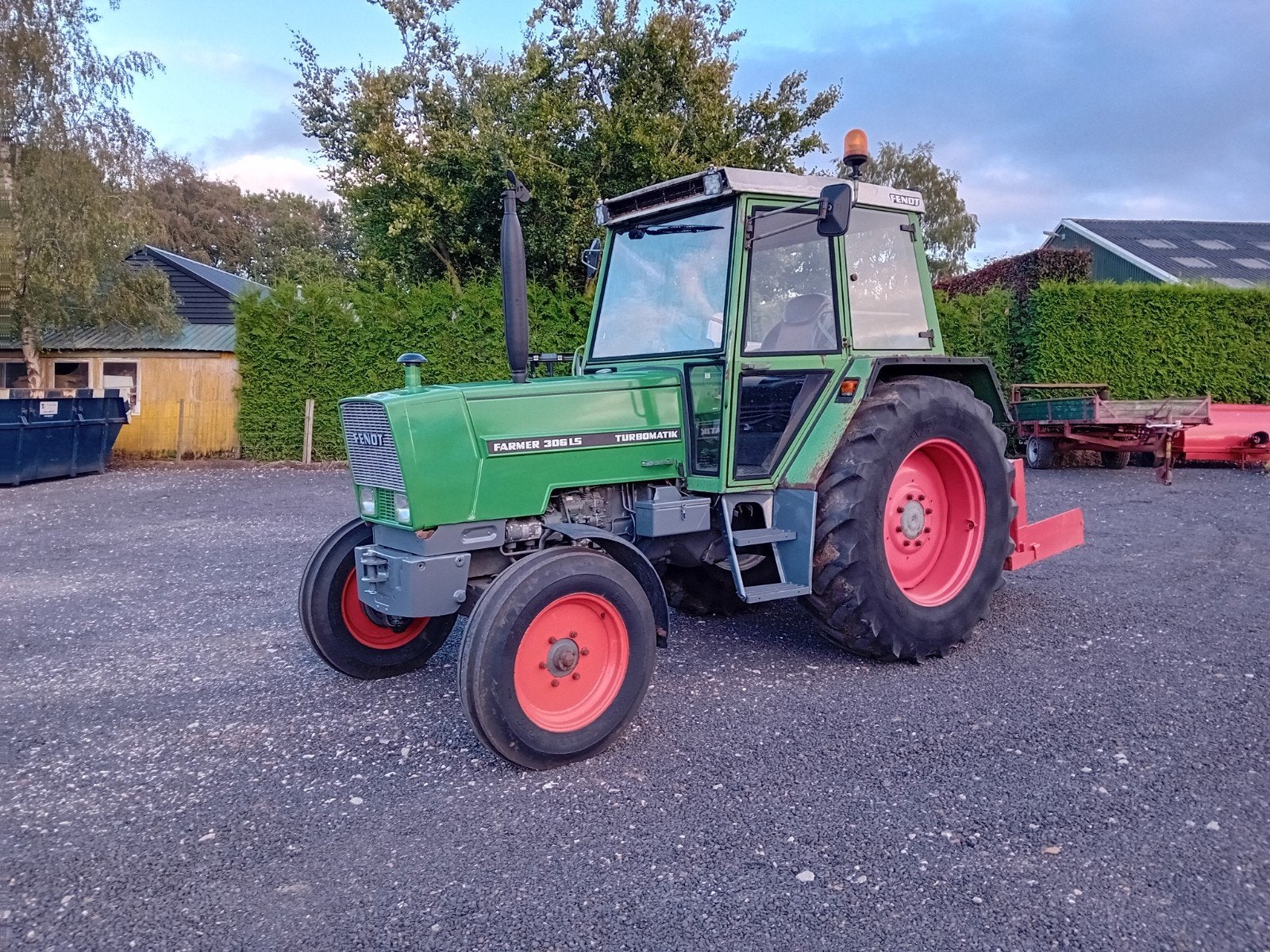 Fend 306 LS 40 km uitvoering trekker tractor, Ophalen, Gebruikt, Meer dan 10000, Tot 80 Pk