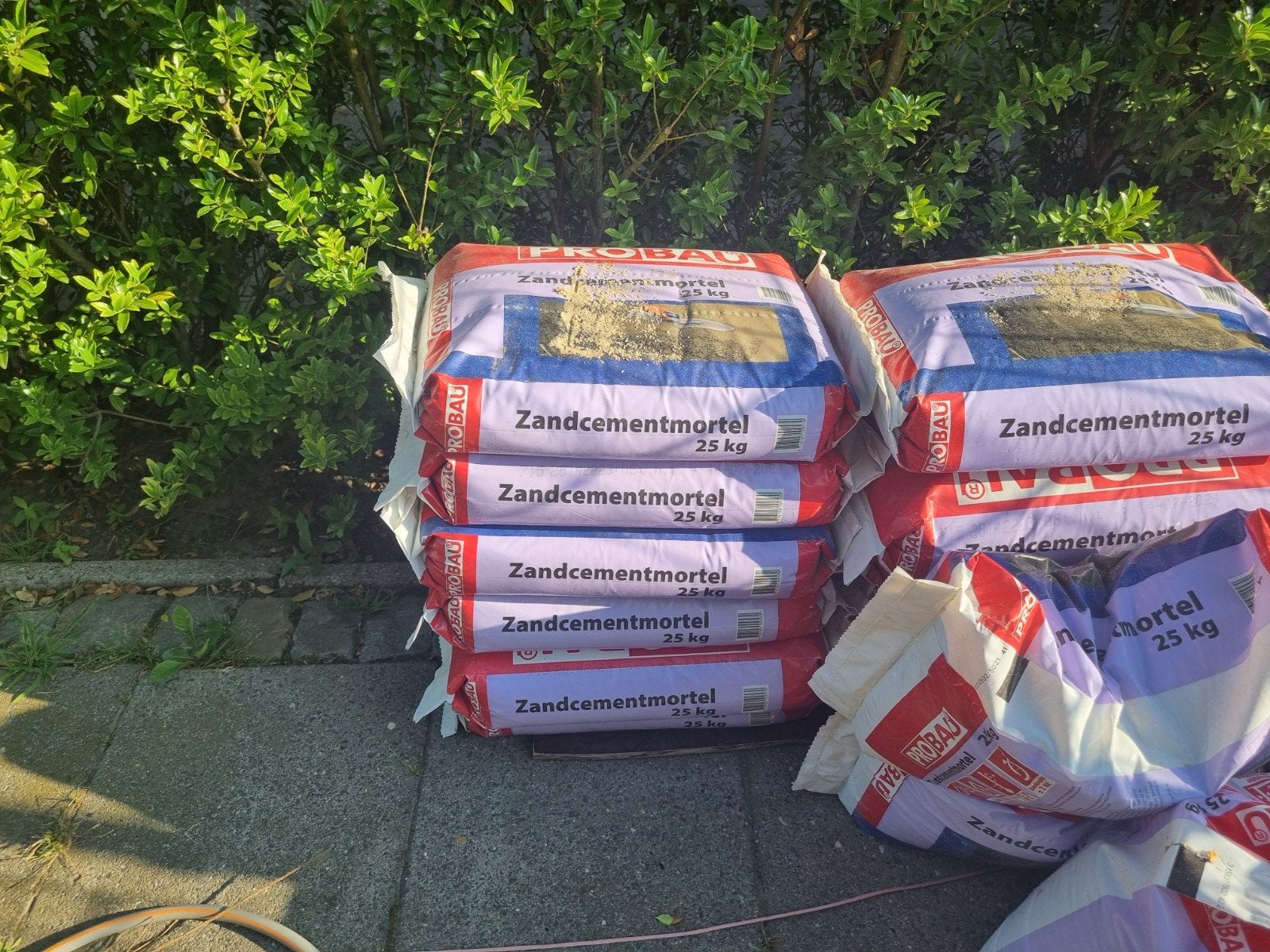 Zandcementmortel 25 kg - Nieuw, Ophalen