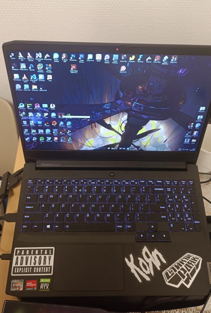Gaming laptop te ruil (switch 2), Computers en Software, Ophalen, Met videokaart, AMD Ryzen 5 5600H with Radeon Graphics, Gaming