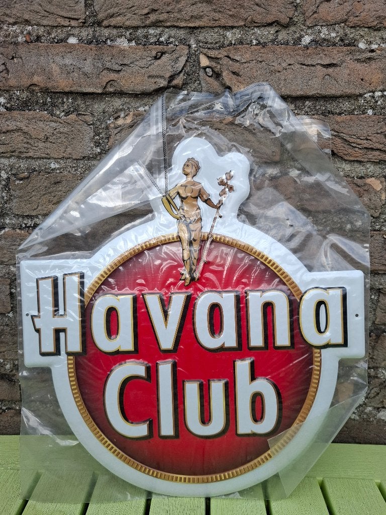 Reclamebord Havana Club rum - nieuw In verpakking, Ophalen of Verzenden, Nieuw, Reclamebord