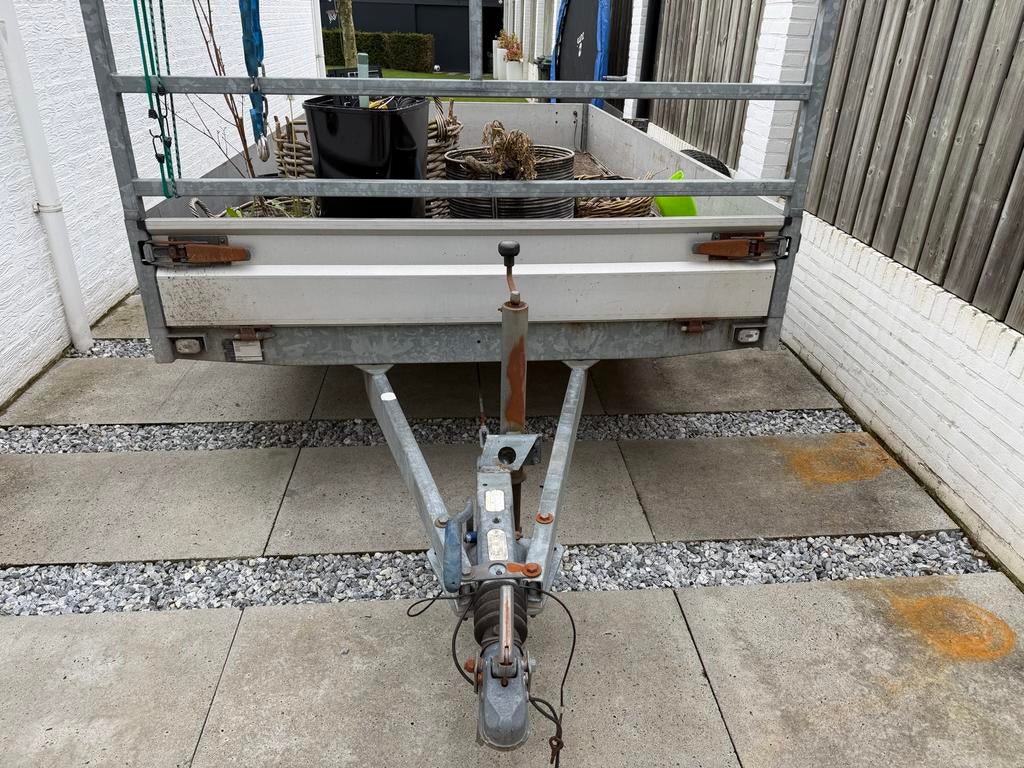 Hapert aanhangwagen 2000 kg - Dubbelasser, Auto diversen, Aanhangers en Bagagewagens, Ophalen of Verzenden, Gebruikt