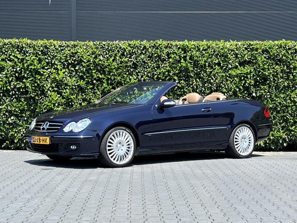 Mercedes CLK-klasse Cabrio 200 K. Avantgarde NL AUTO, NAP LO, Auto's, Mercedes-Benz, Achterwielaandrijving, Gebruikt, Cabriolet