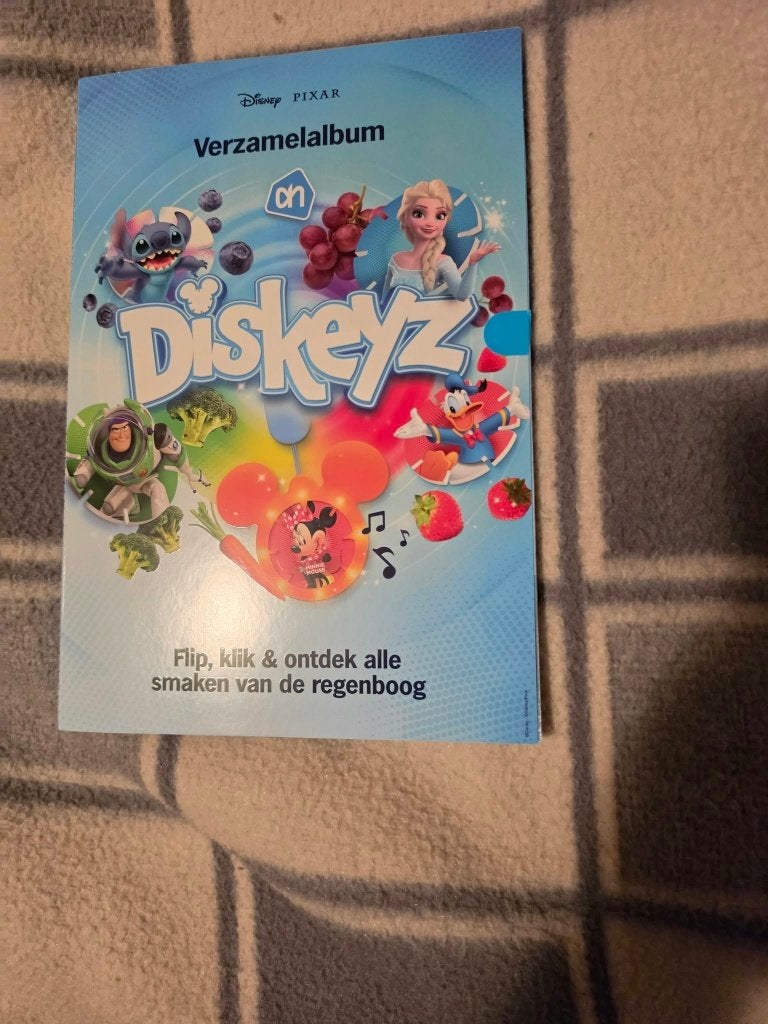te koop een volle ah album met diskeyz voor 20,-, Verzamelen, Albert Heijn, Ophalen of Verzenden