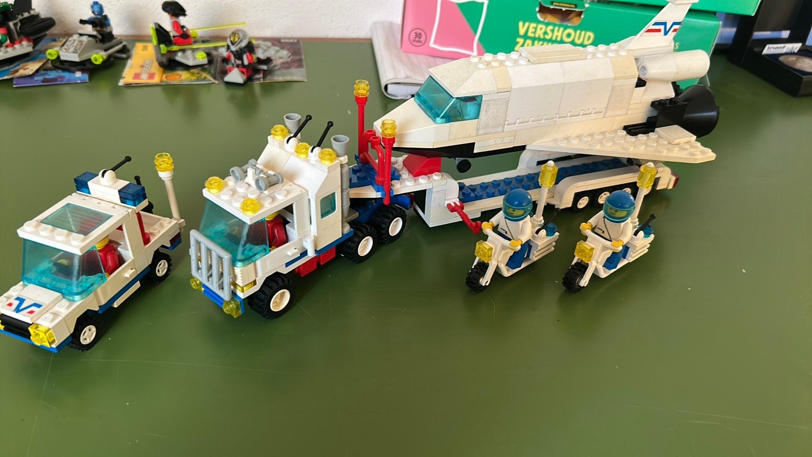 Lego 6346 spaceshuttle op trailer, Kinderen en Baby's, Ophalen of Verzenden