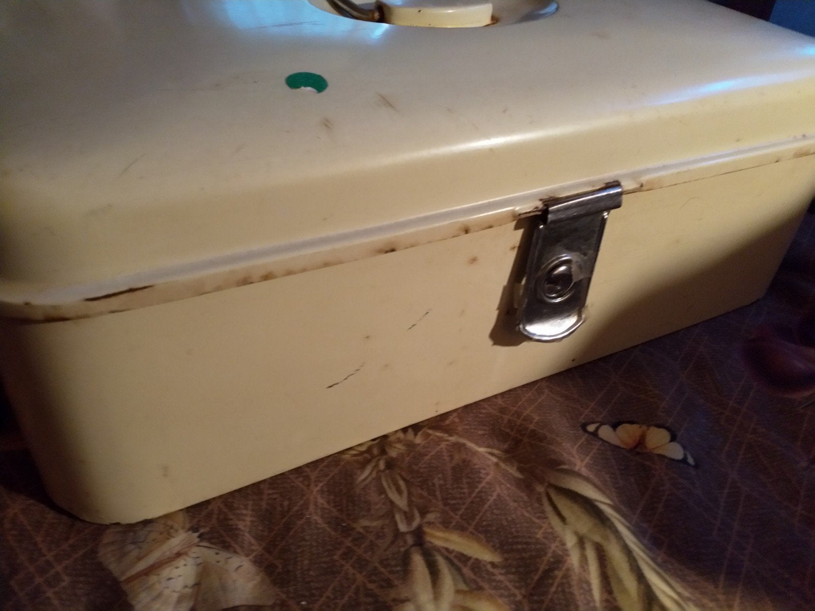 Retro broodtrommel - Vintage opberger, Ophalen of Verzenden