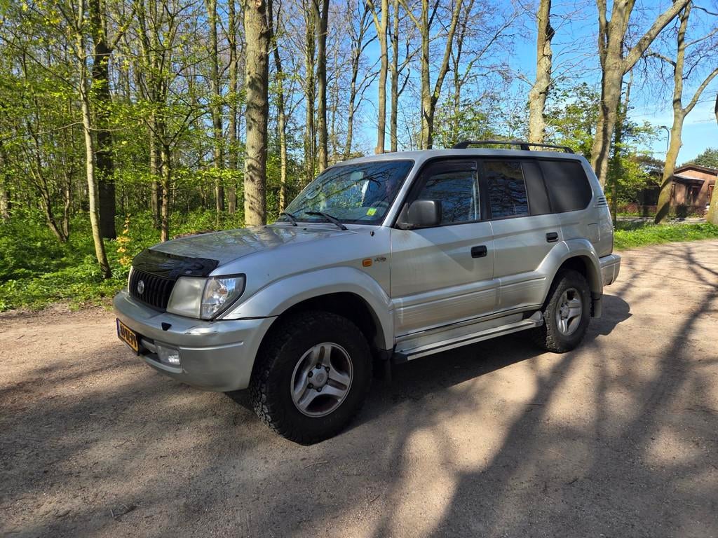 Toyota LandCruiser 90 3.0 D4-D Window Van Automaat/ Airco/ C, Auto's, Automaat, Stof, Gebruikt, 4 cilinders