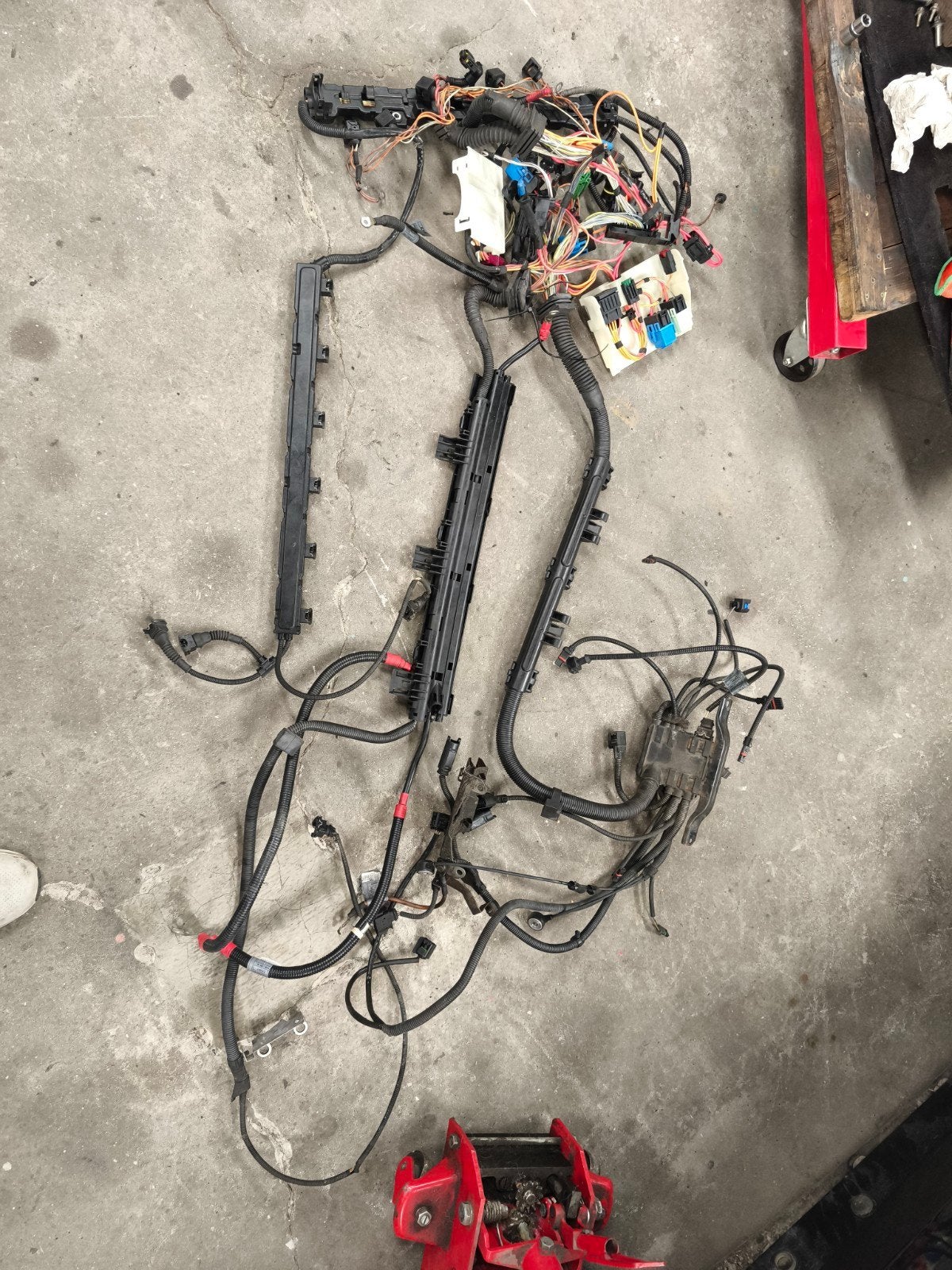motor kabelboom bmw E90 E91 325i N52 handbak N52B25 N52B25A, B, Ophalen of Verzenden, W, BMW