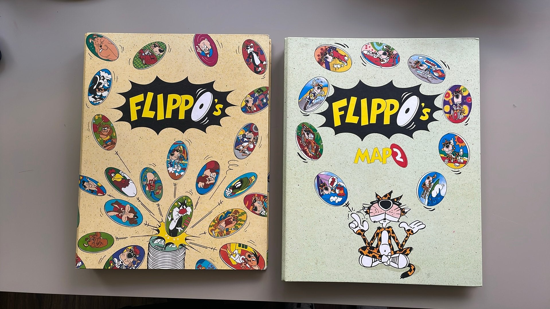 Flippo’s map 1 en 2, Verzamelen, Flippo's, Ophalen of Verzenden