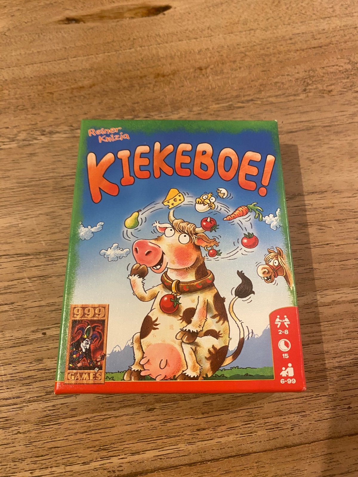 999 games Kiekeboe!, zgan, Ophalen of Verzenden, Zo goed als nieuw