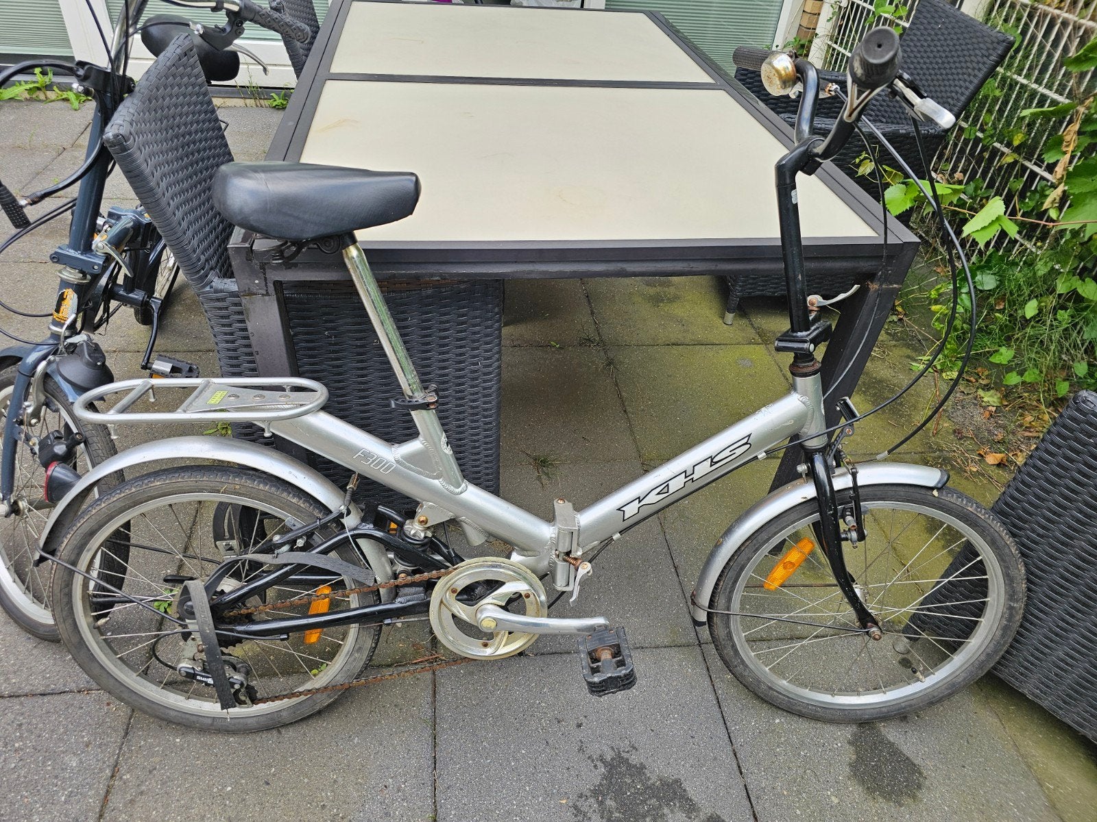 KHS F200 vouwfiets - Compact en handig, Fietsen en Brommers, Ophalen of Verzenden, Gebruikt, 20 inch of meer
