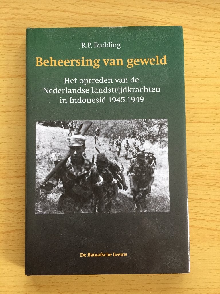 Het optreden der Nederl. strijdkrachten in Indonesië '45-'49, Ophalen of Verzenden, Zo goed als nieuw, R.P. Budding