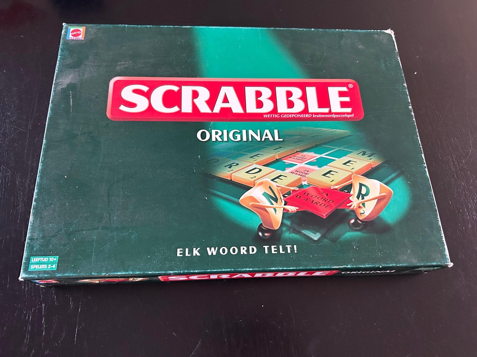 Scrabble Original Bordspel - Compleet en in goede staat, Drie of vier spelers, Ophalen, Gebruikt