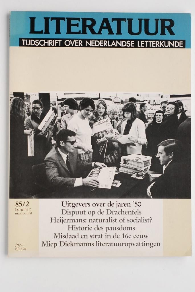 Literatuur - Tijdschrift (1985/2), Verzenden, Zo goed als nieuw, Overige typen