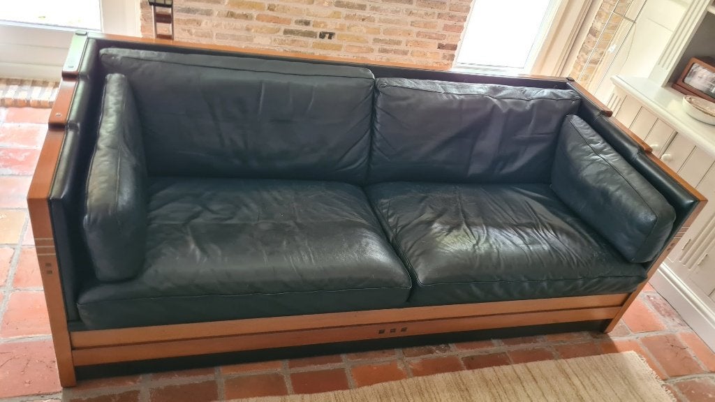 Schuitema bank, Gebruikt, 150 tot 200 cm, Driepersoons, 75 tot 100 cm