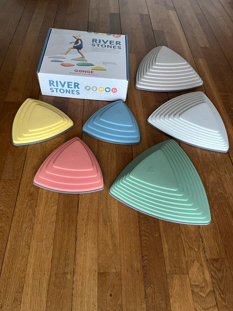 Gonge River Stones Stapstenen 6 stuks, Ophalen of Verzenden, Zo goed als nieuw