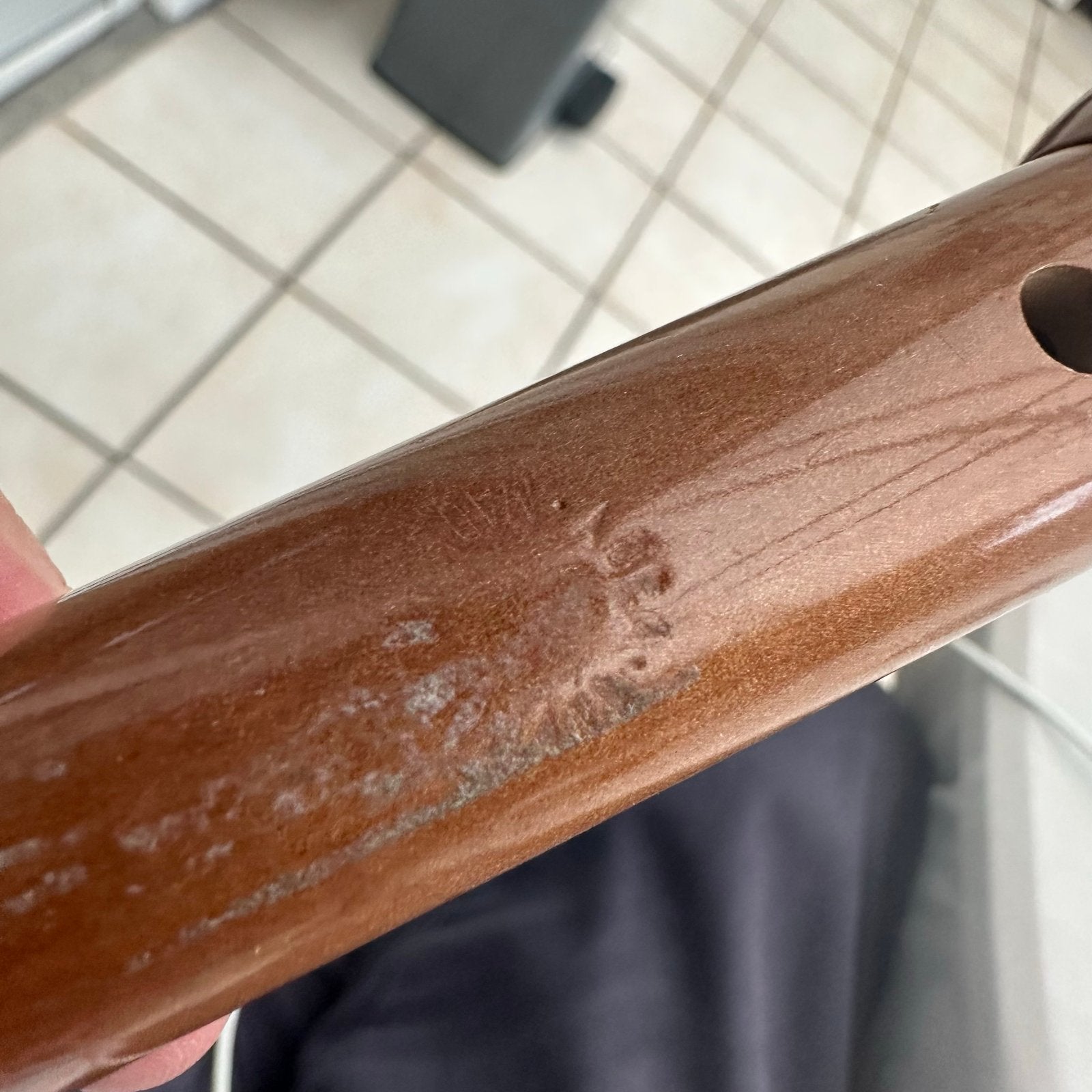 Houten blokfluit, gebruikt, met lichte gebruikssporen, Muziek en Instrumenten, Blaasinstrumenten | Blokfluiten, Ophalen of Verzenden