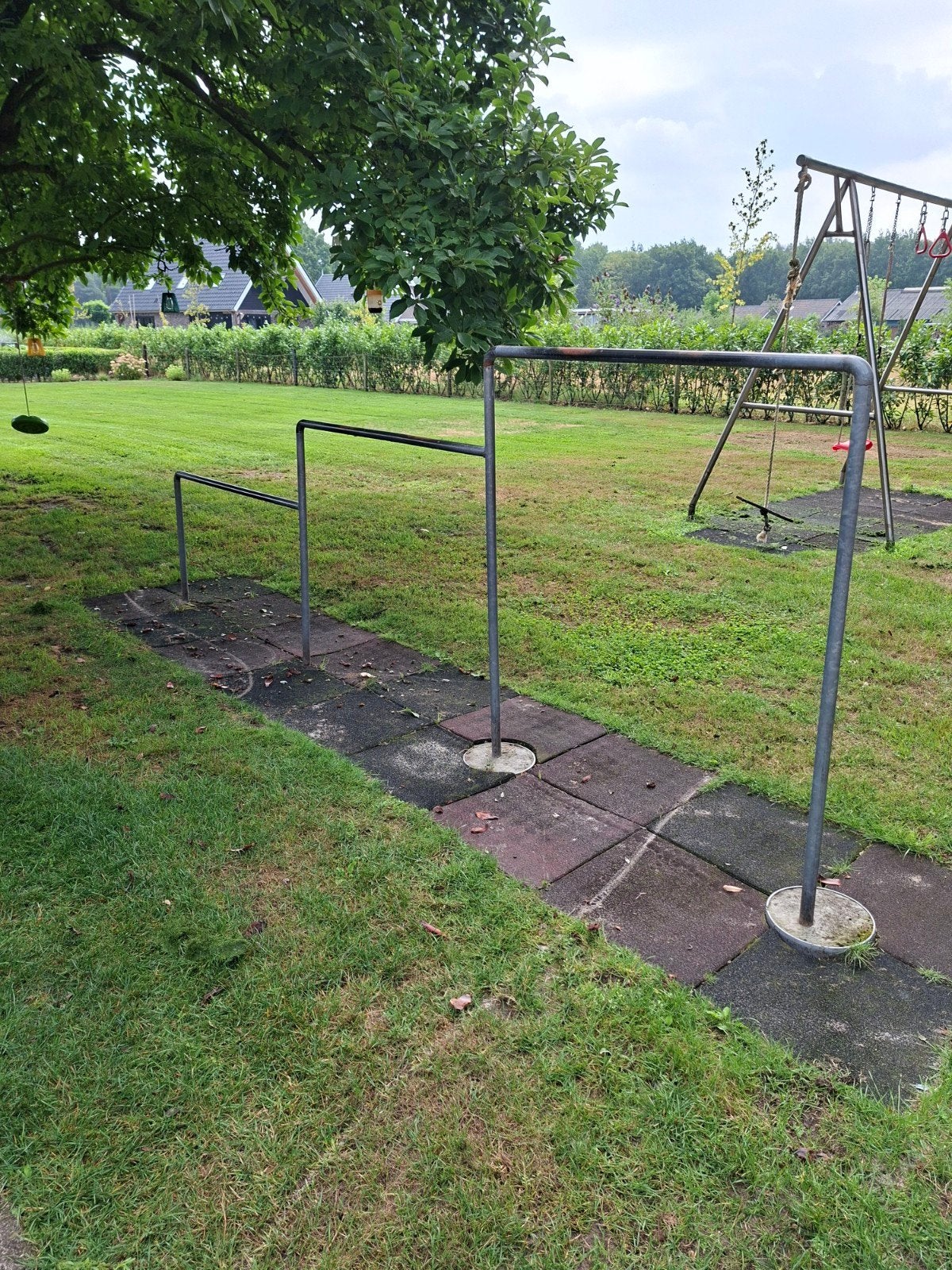 Gebruikt ijzeren duikelrek voor speeltuin of tuin, Ophalen, Gebruikt, Overige typen
