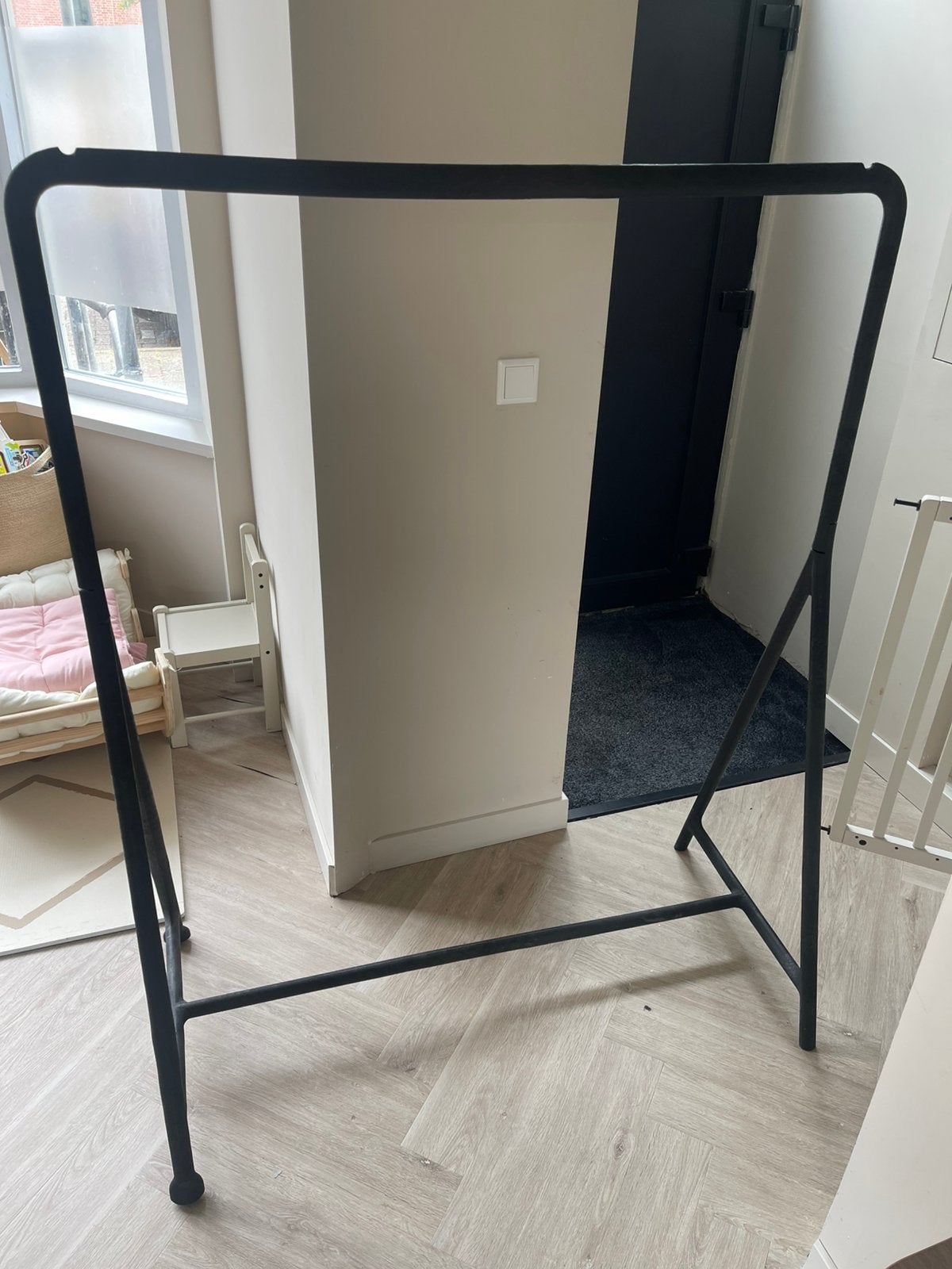 Kleding rek zwart, Ophalen of Verzenden, Zo goed als nieuw
