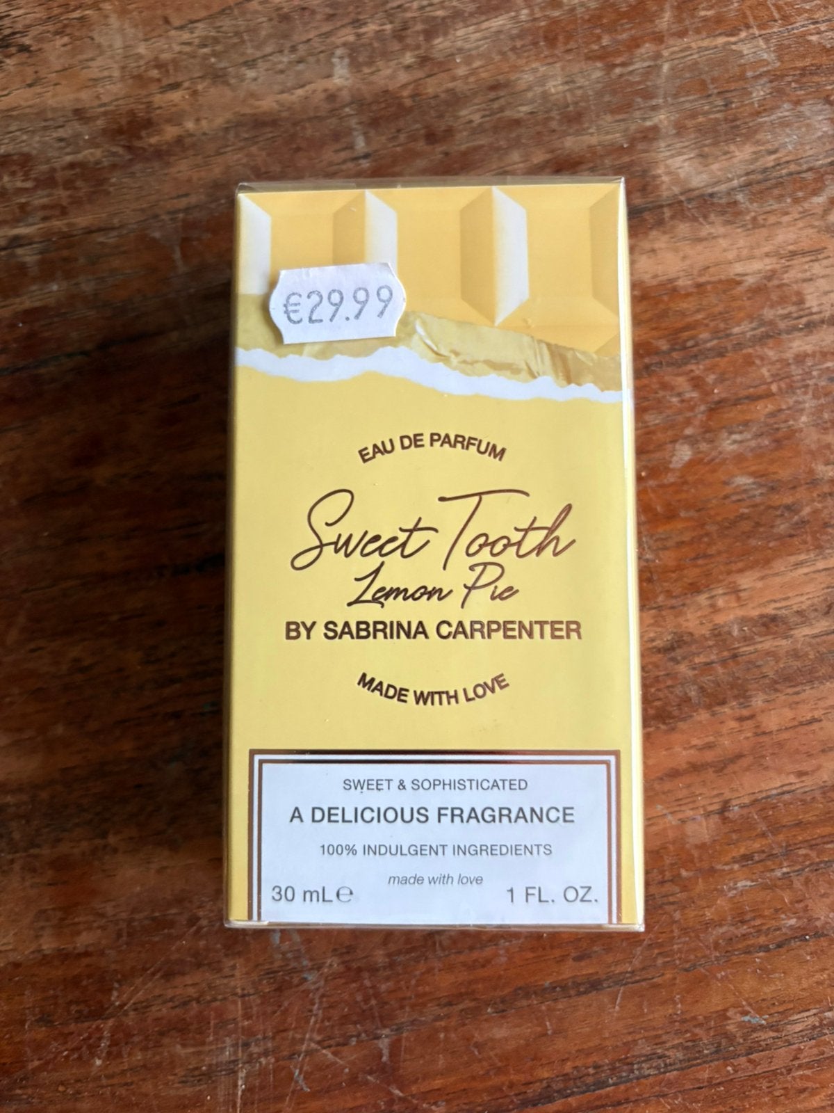 Sabrina carpenter sweet tooth lemon pie parfum nieuw, Ophalen of Verzenden, Nieuw