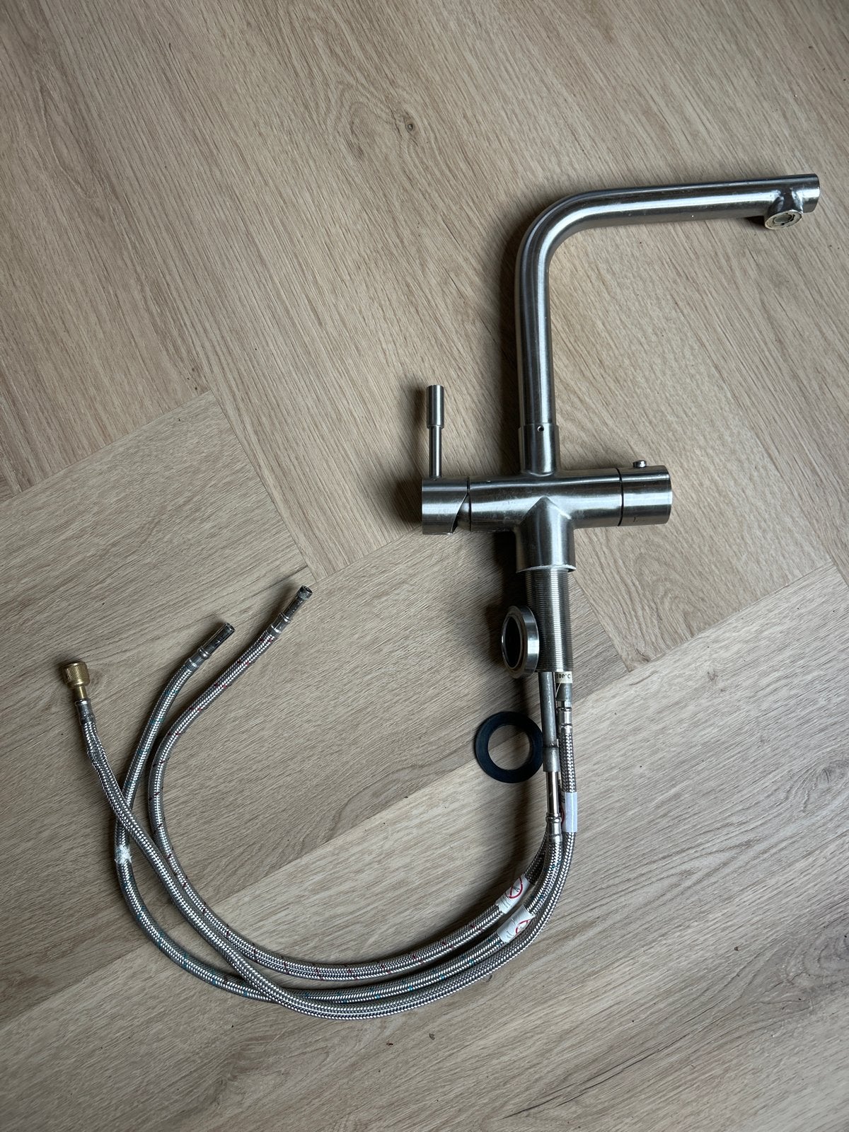 Franke kokend water keukenkraan RVS, Doe-het-zelf en Verbouw, Ophalen, Gebruikt, Rvs, Kraan