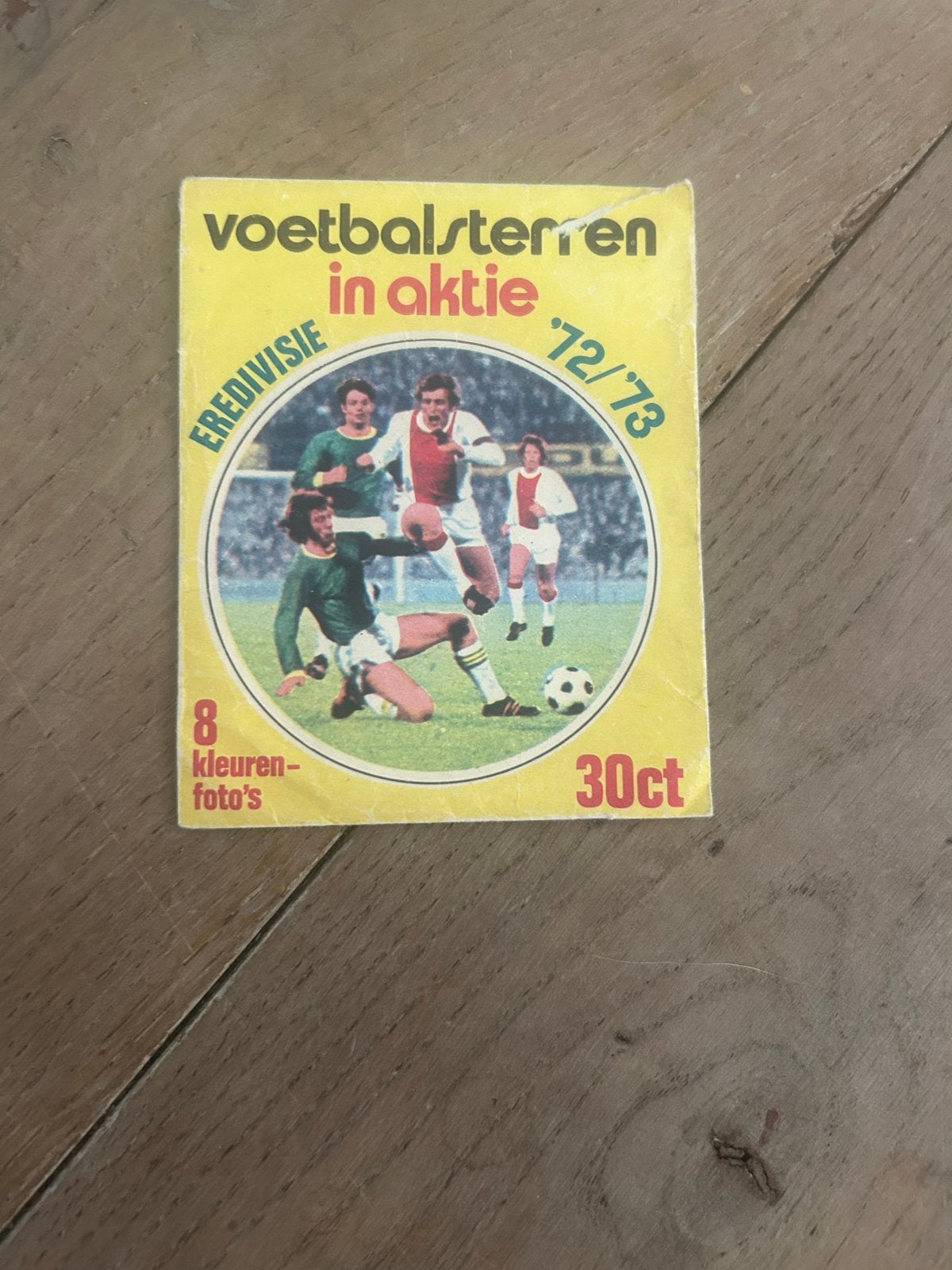 Voetbalsterren in Aktie Eredivisie '72/'73 - 8 kleurenfoto's, Ophalen of Verzenden, Zo goed als nieuw, Overige binnenlandse clubs