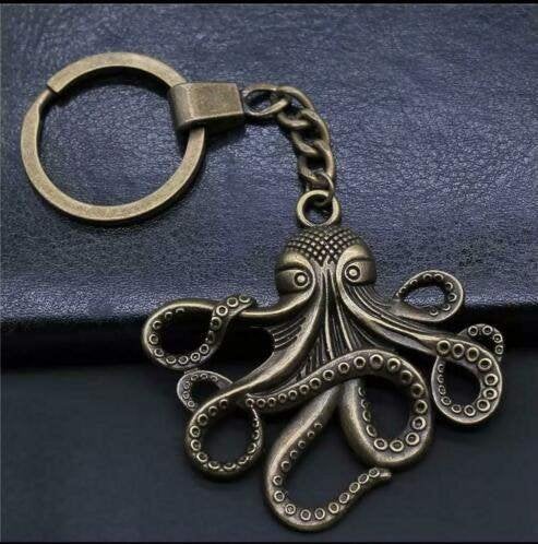 Sleutelhanger duiken octopus, https://www.kanoenduiksport.nl/contact/contact/, Overige typen, Nieuw, Ophalen of Verzenden