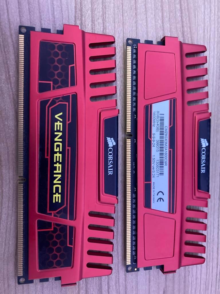 Corsair Vengeance 8GB (2x4GB) DDR3 RAM 1600MHz, Server, 8 GB, DDR3, Ophalen of Verzenden