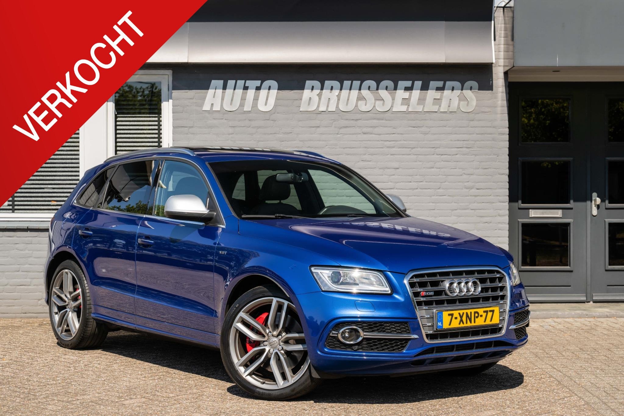Audi SQ5 3.0 TDI V6 quattro Pro Line Zeer mooie staat !, Auto's, Euro 5, 15 km/l, Gebruikt, Blauw