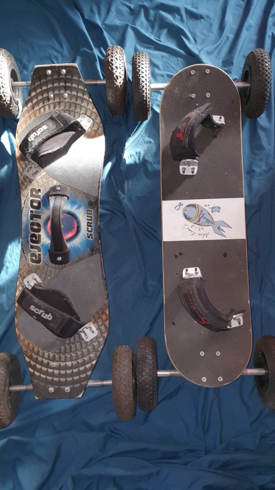 Mountainboards 2 stuks, Ophalen