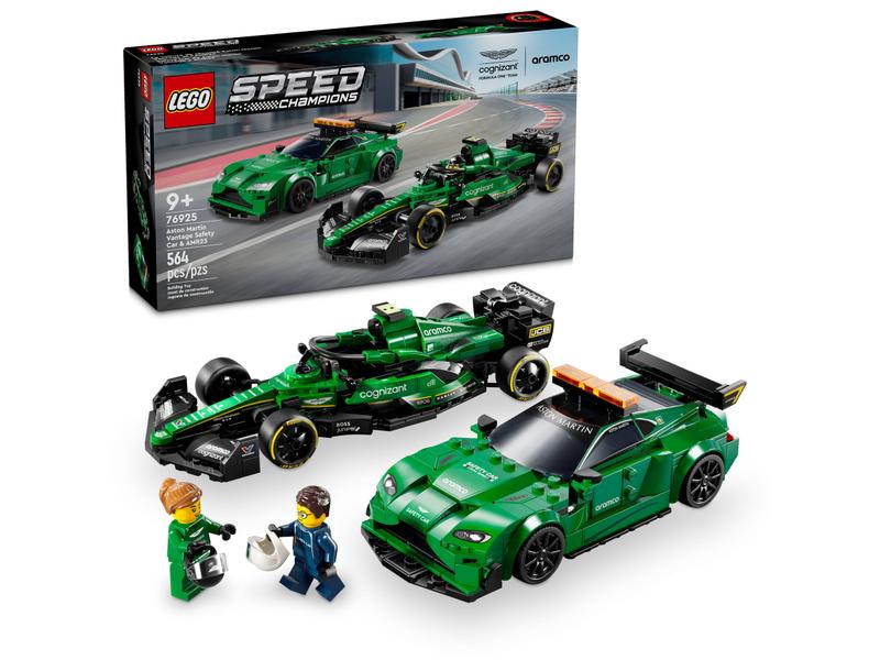 Lego Aston Martin safety car en AMR23 (76925) Nieuw, Lego, Nieuw, Complete set, Speed Champions