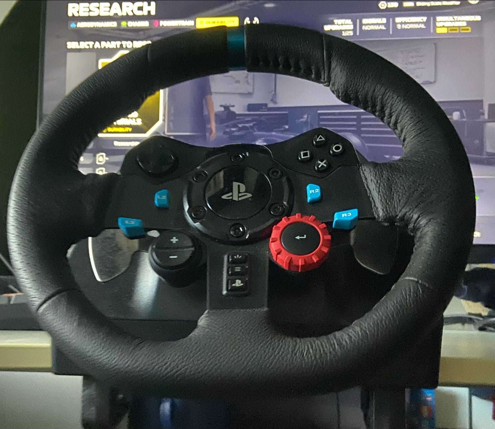 Logitech G29 racestuur met pedalen voor PS5, PS4 en PC, Spelcomputers en Games, Spelcomputers | Sony PlayStation Consoles | Accessoires