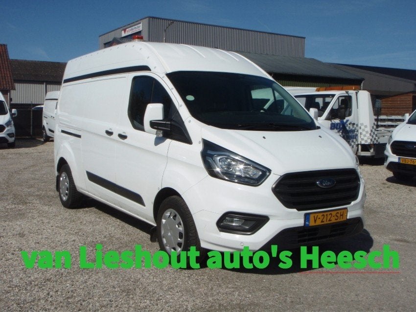 Ford Transit Custom 320 L2H2 Trend nette auto 121393km bj 18, Auto's, Bestelauto's, Voorwielaandrijving, Wit, Origineel Nederlands