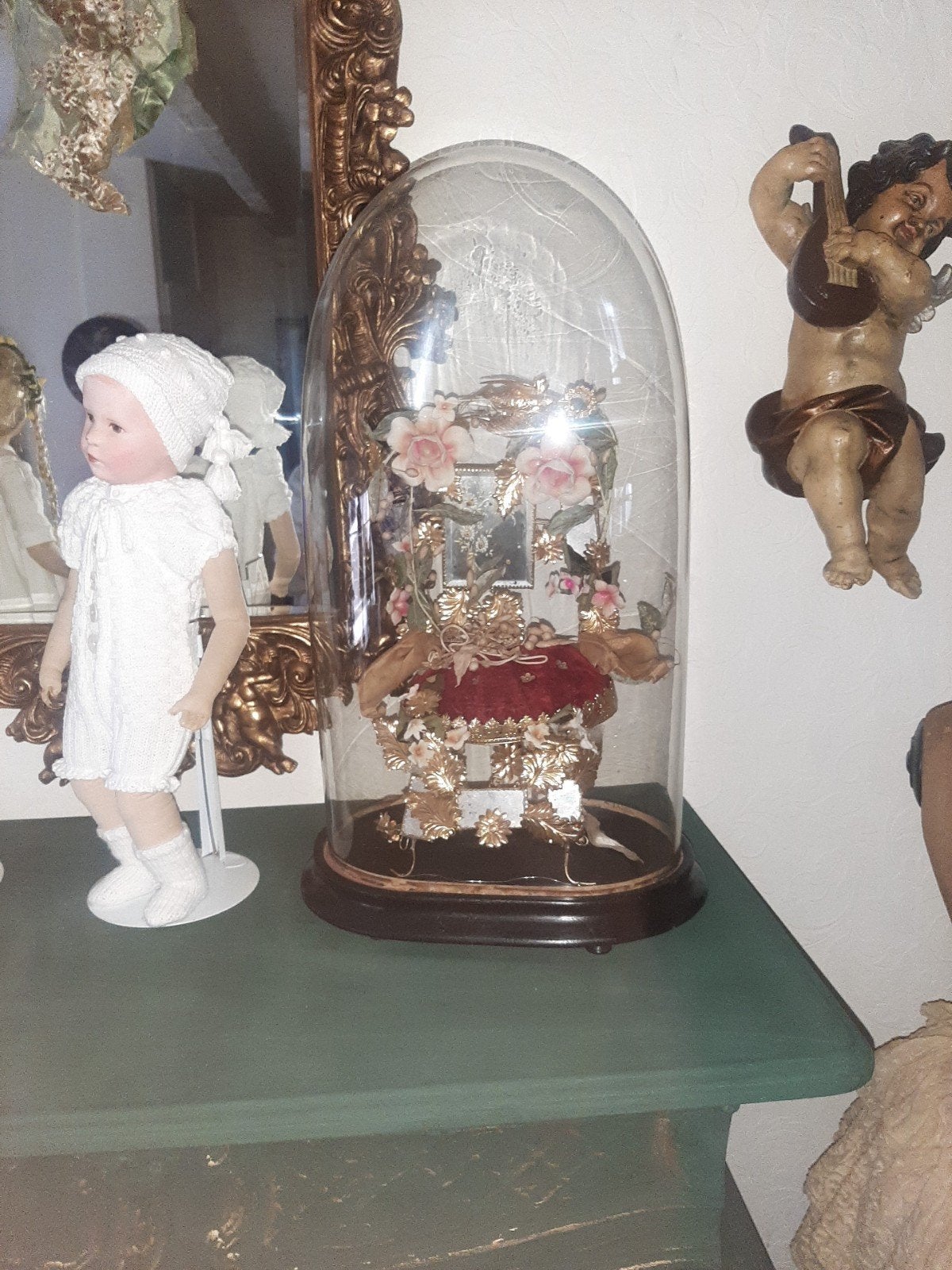 Antieke Franse Bruidsstolp - Uniek Decoratiestuk, Ophalen of Verzenden