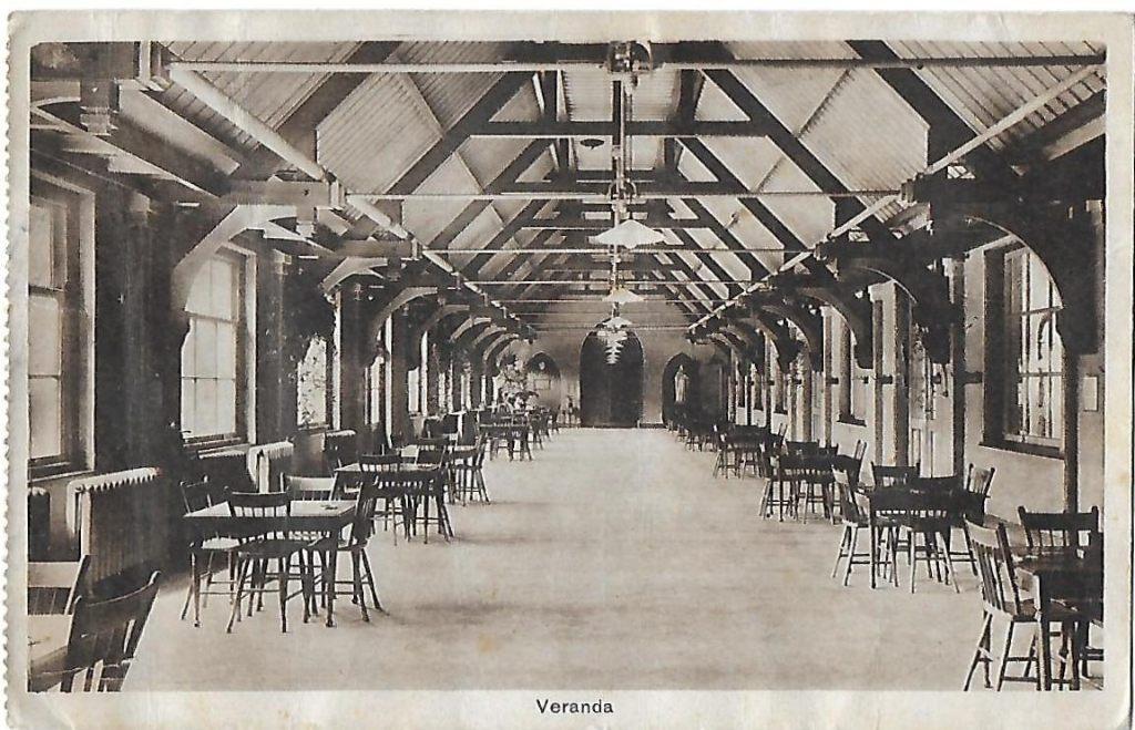 Noordwijkerhout Tuin Retraitenhuis Oude Ansichtkaart B313, Ophalen of Verzenden, 1940 tot 1960, Gelopen, Noord-Brabant