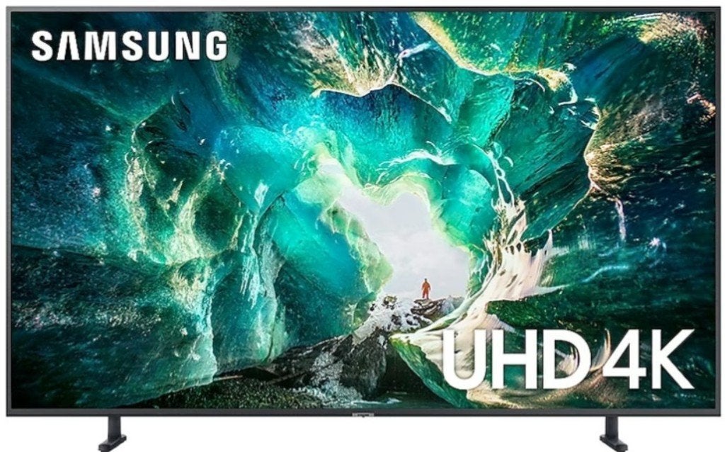 Samsung 65 inch 4K TV UE65RU8000 – weinig gebruikt, Ophalen, 50 Hz, Zo goed als nieuw, Samsung