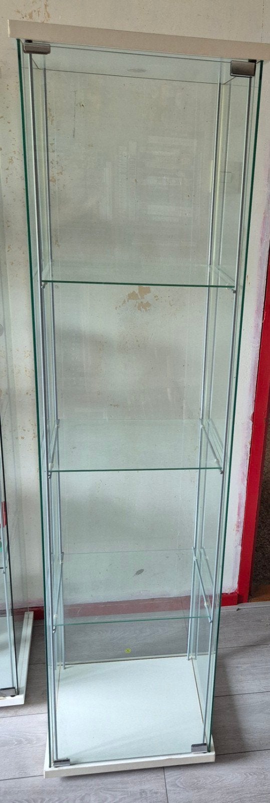 vitrinekast, Ophalen, Minder dan 50 cm, Gebruikt, Glas