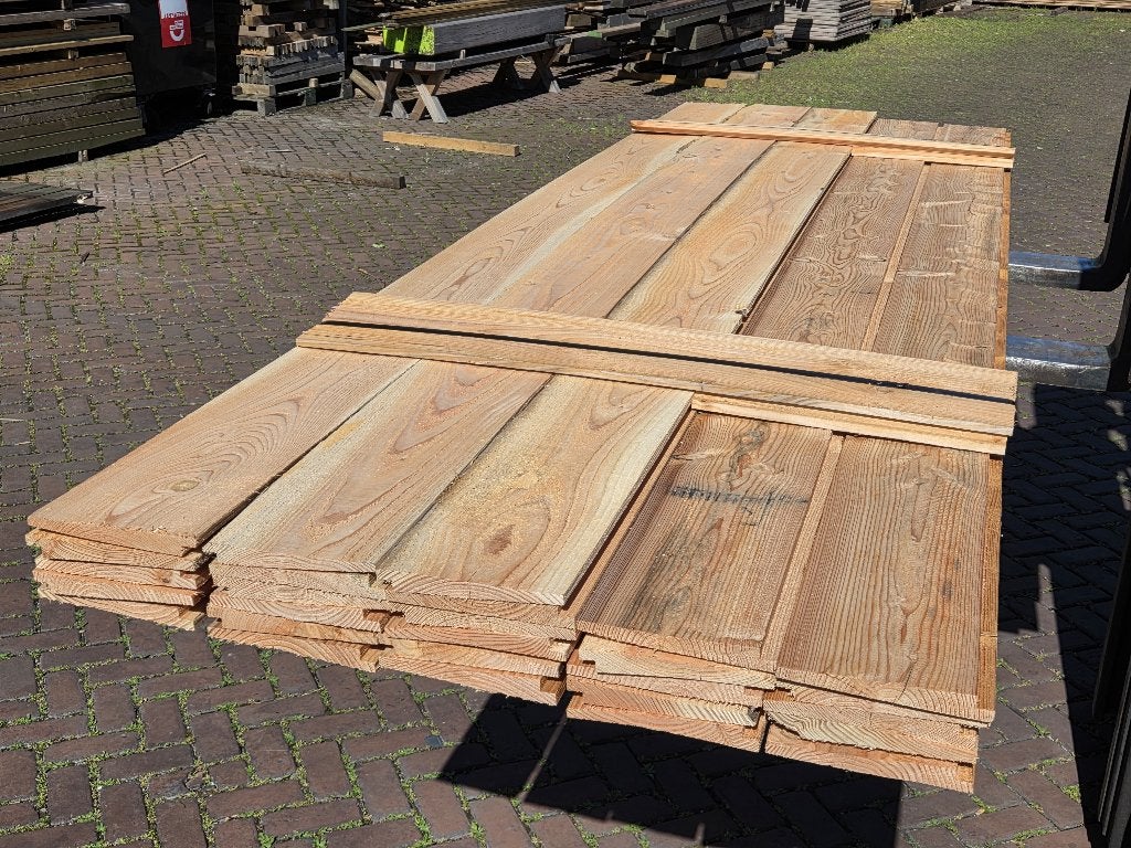 27 planken Douglas Zweeds rabat 3.30 meter lang – nr: TP166, Ophalen, Nieuw, 250 cm of meer, Planken